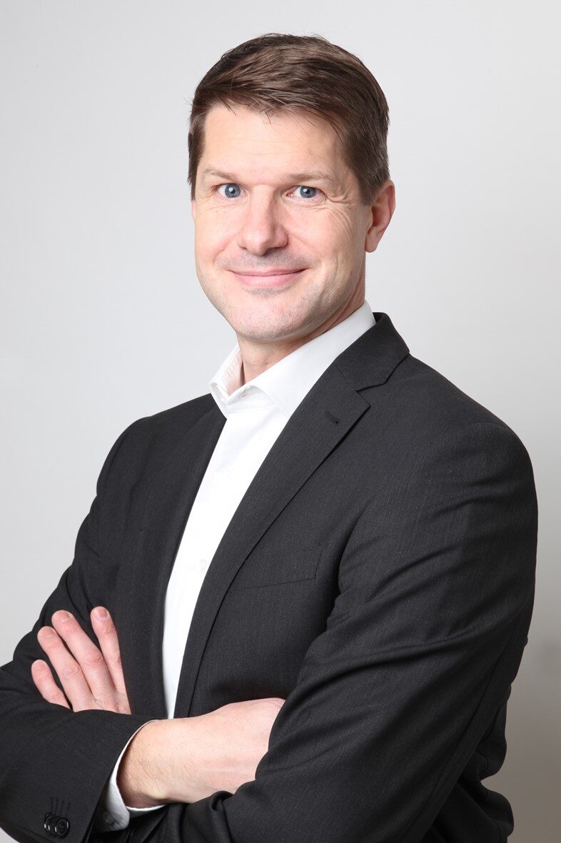 Portraitaufnahme von Felix Mundwiler, Leiter Corporate Citizenship der Credit Suisse in der Schweiz.